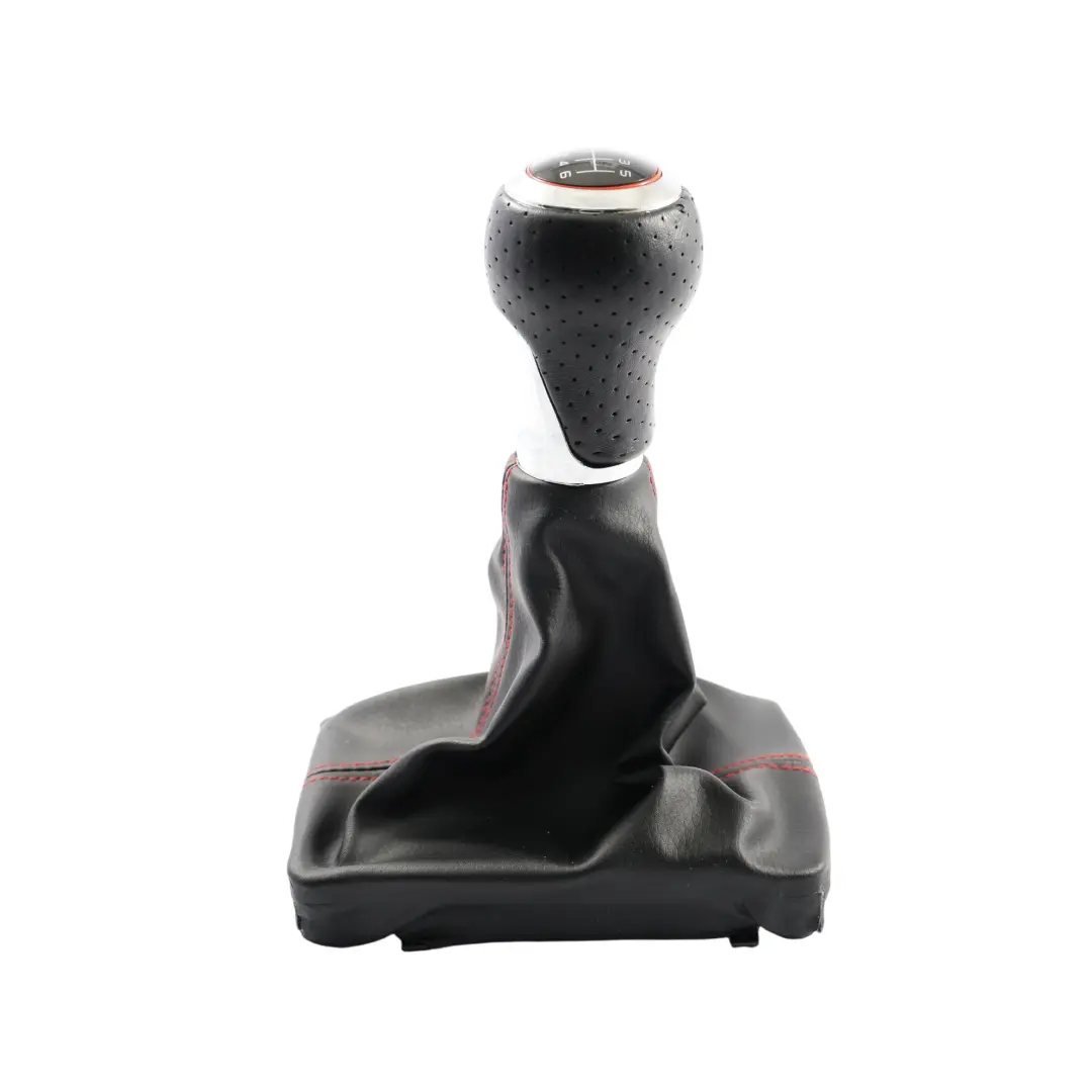 Knob Lever Handle 6-Speed Leather to Audi A4 B8 Gear with Part number 8K0863278G Audi A4 B8 Gear Knob Lever Handle 6-Speed Leather - SKU 8K0863278G-1 - Part number 8K0863278G