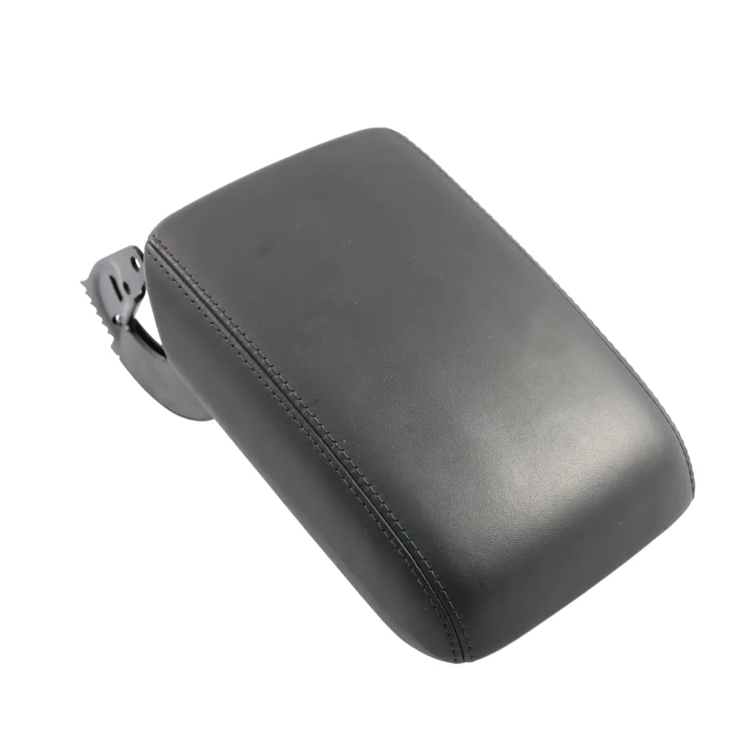 Audi A5 8T Console centrale Accoudoir en cuir Compartiment rangement - SKU 8K0864207H - Numéro de pièce 8K0864207H