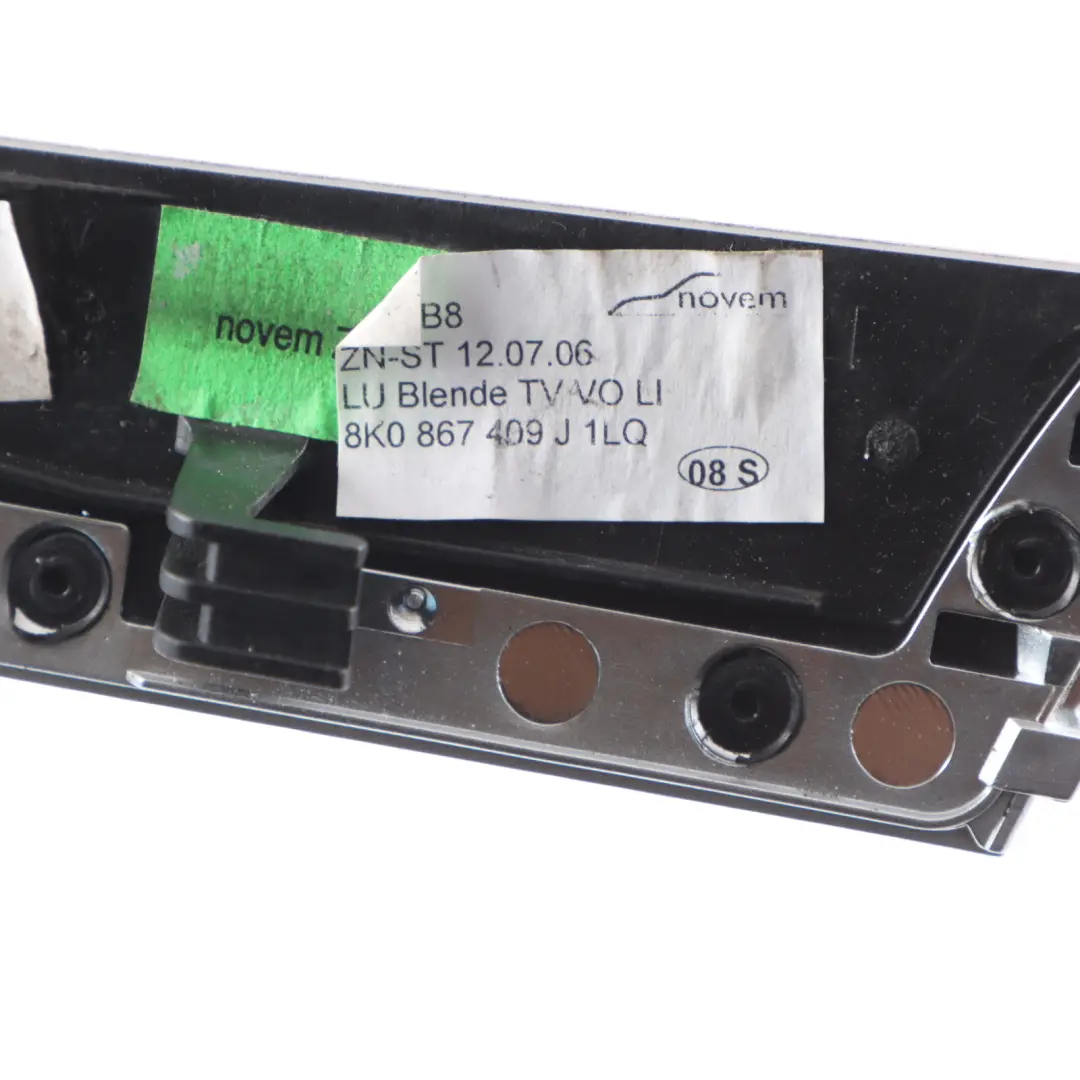 Audi A5 8T Bande Décorative Intérieure Porte Avant Gauche Pour - SKU 8K0867409J - Numéro de pièce 8K0867409J