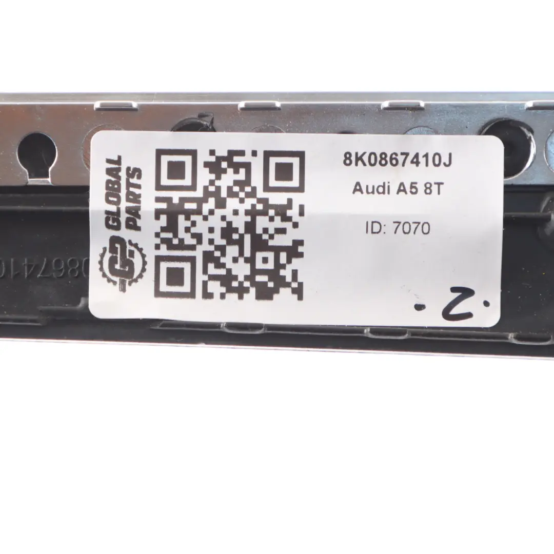 Audi A5 8T Baguette Décorative Intérieure Porte Avant Droite - SKU 8K0867410J - Numéro de pièce 8K0867410J
