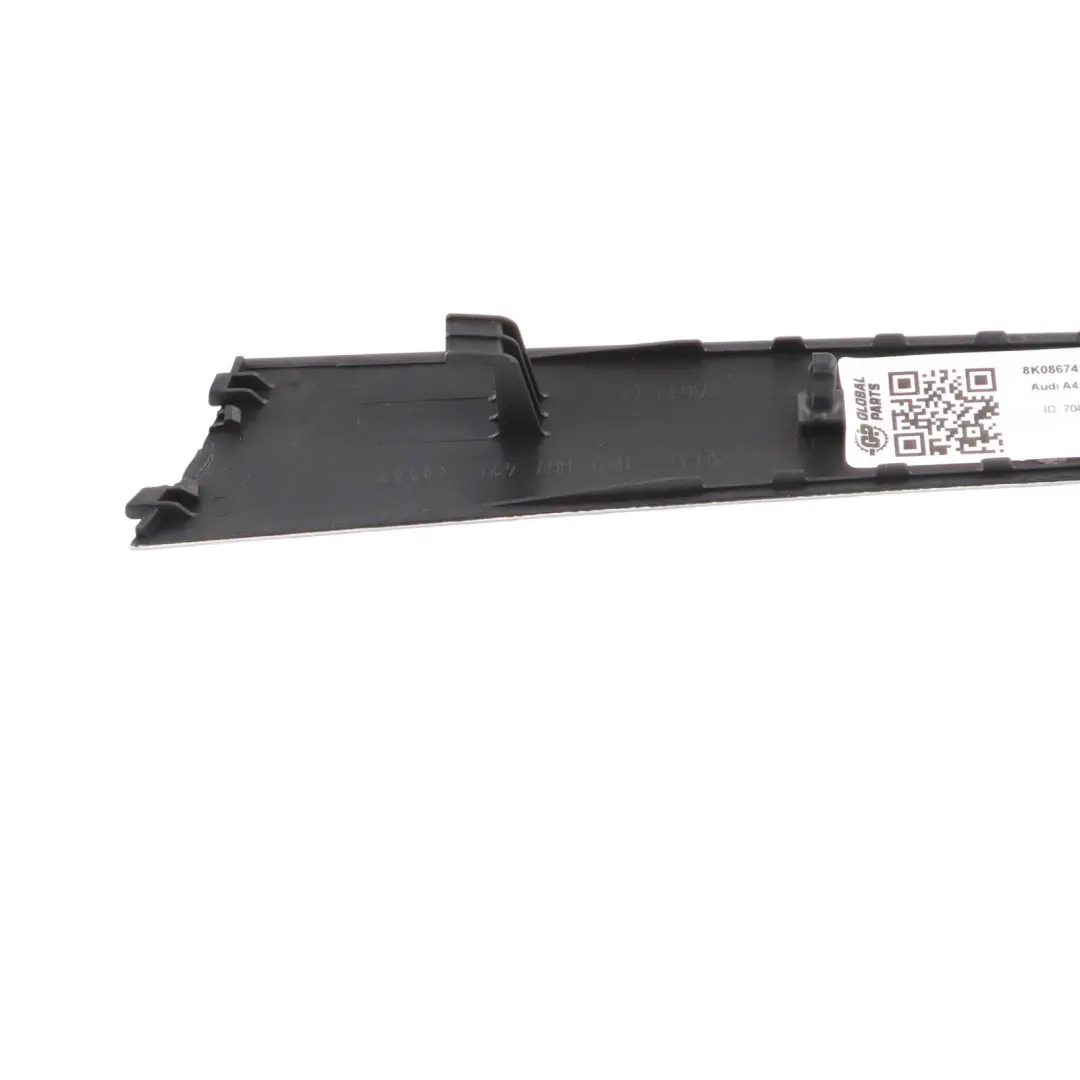 Audi A4 B8 Door Card Trim Cover Strip Rear Left N/S Brushed Aluminium - SKU 8K0867419L - Part number 8K0867419L