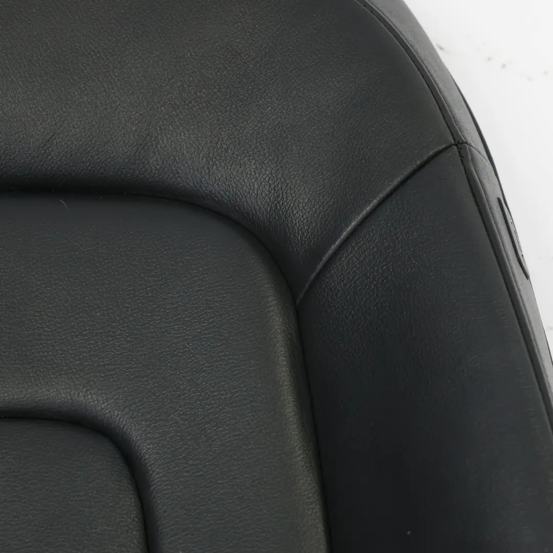 Audi A4 B8 Dossier de siège avant gauche Intérieur Cuir Noir - SKU 8K0881805C - Numéro de pièce 8K0881805C