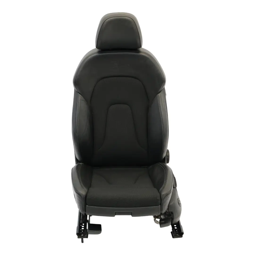 Audi A4 B8 Sedan Sport Asiento Delantero S-Line Izquierdo Medio Cuero Soul Negro - SKU 8K0881805Q-1 - Número de pieza 8K0881805Q