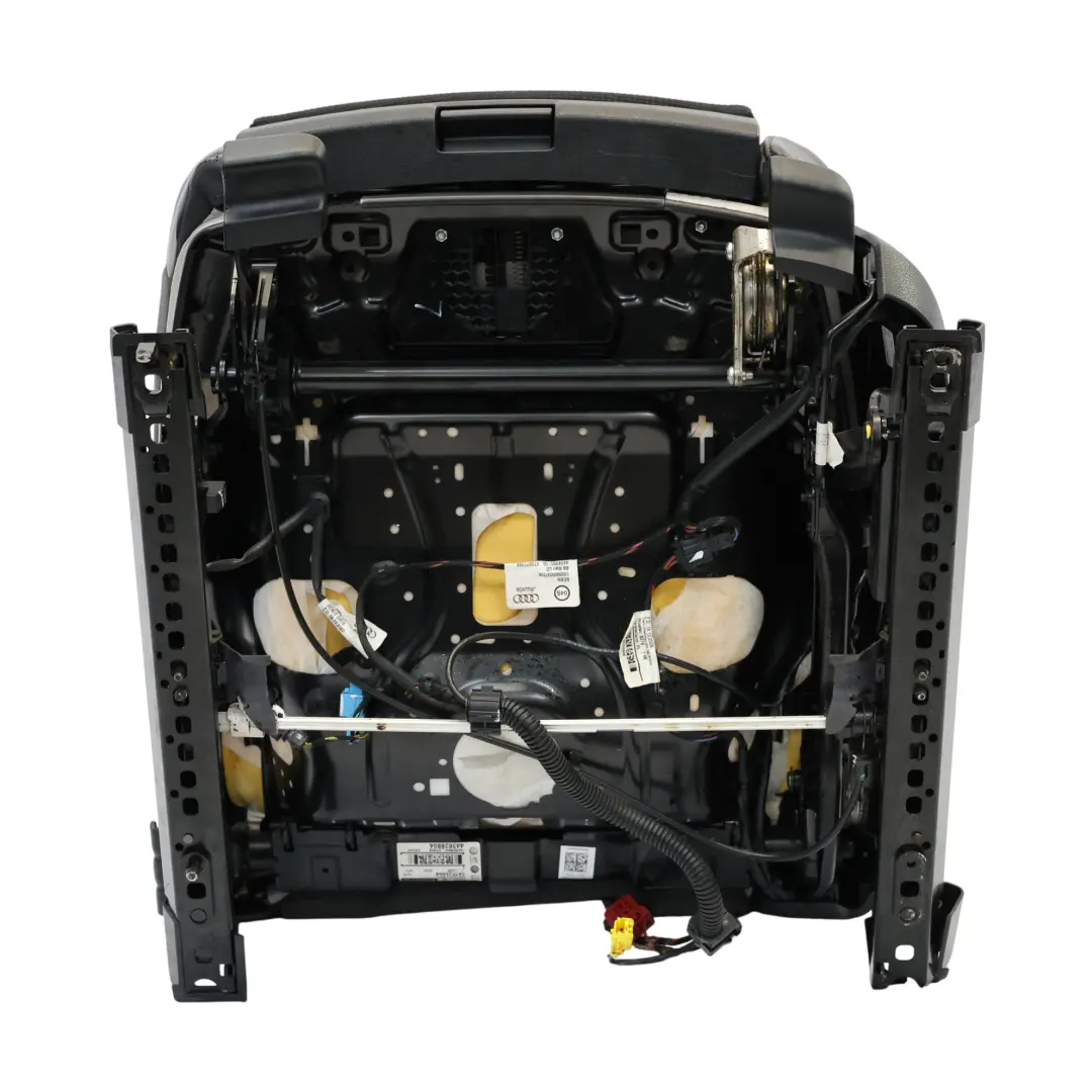 Front Seat S-Line Left N/S Half Leather Soul Black to Audi A4 B8 Sedan Sport with Part number 8K0881805Q Audi A4 B8 Sedan Sport Front Seat S-Line Left N/S Half Leather Soul Black - SKU 8K0881805Q-1 - Part number 8K0881805Q