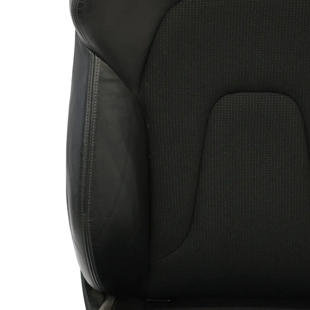 Front Seat S-Line Left N/S Half Leather Soul Black to Audi A4 B8 Sedan Sport with Part number 8K0881805Q Audi A4 B8 Sedan Sport Front Seat S-Line Left N/S Half Leather Soul Black - SKU 8K0881805Q-1 - Part number 8K0881805Q