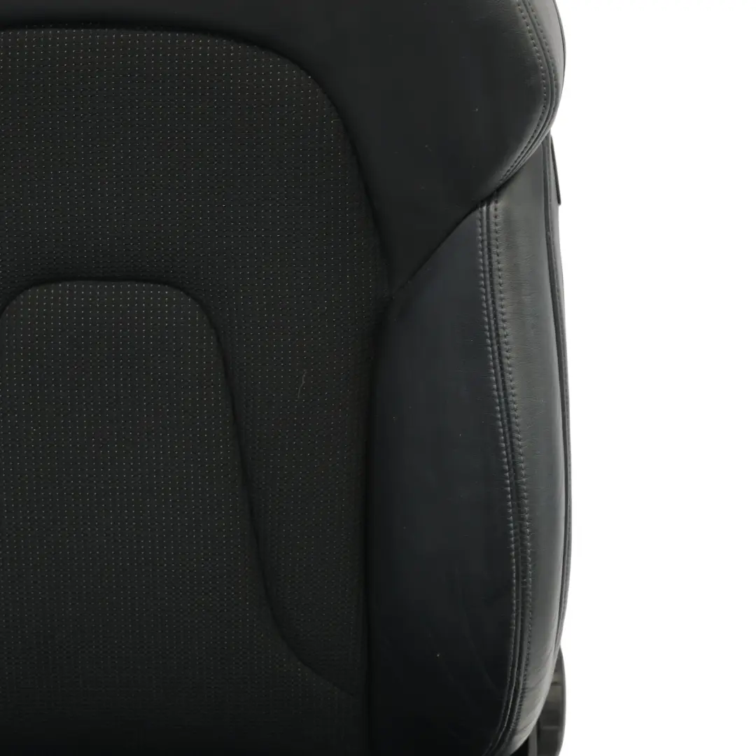 Front Seat S-Line Left N/S Half Leather Soul Black to Audi A4 B8 Sedan Sport with Part number 8K0881805Q Audi A4 B8 Sedan Sport Front Seat S-Line Left N/S Half Leather Soul Black - SKU 8K0881805Q-1 - Part number 8K0881805Q