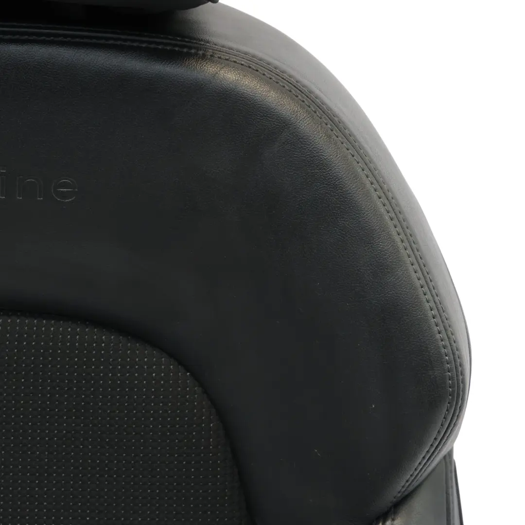 Front Seat S-Line Left N/S Half Leather Soul Black to Audi A4 B8 Sedan Sport with Part number 8K0881805Q Audi A4 B8 Sedan Sport Front Seat S-Line Left N/S Half Leather Soul Black - SKU 8K0881805Q-1 - Part number 8K0881805Q