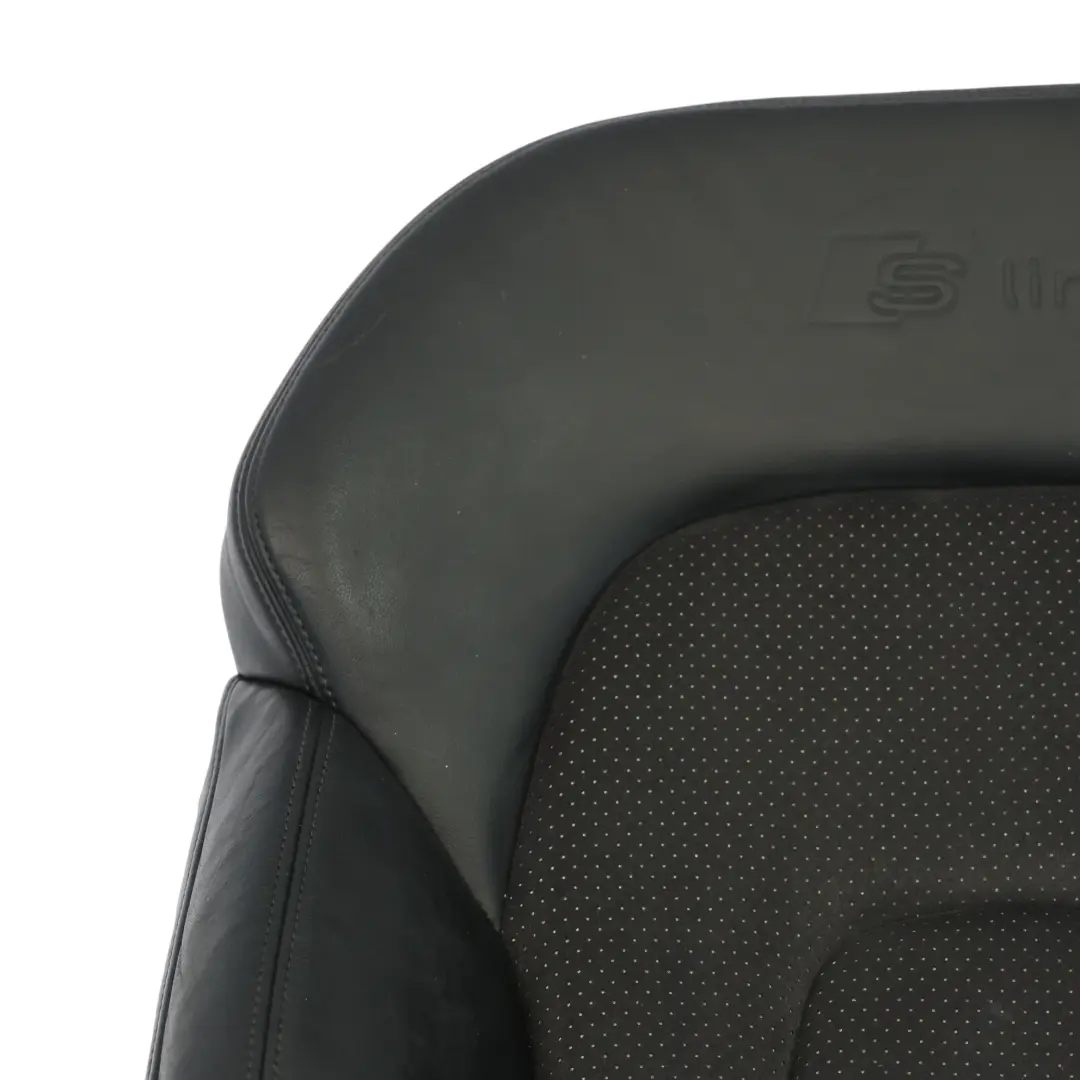 Audi A4 B8 Avant S-Line Dossier Siège Avant Dossier Siège Alcantara Noir Droit - SKU 8K0881806AA - Numéro de pièce 8K0881806AA