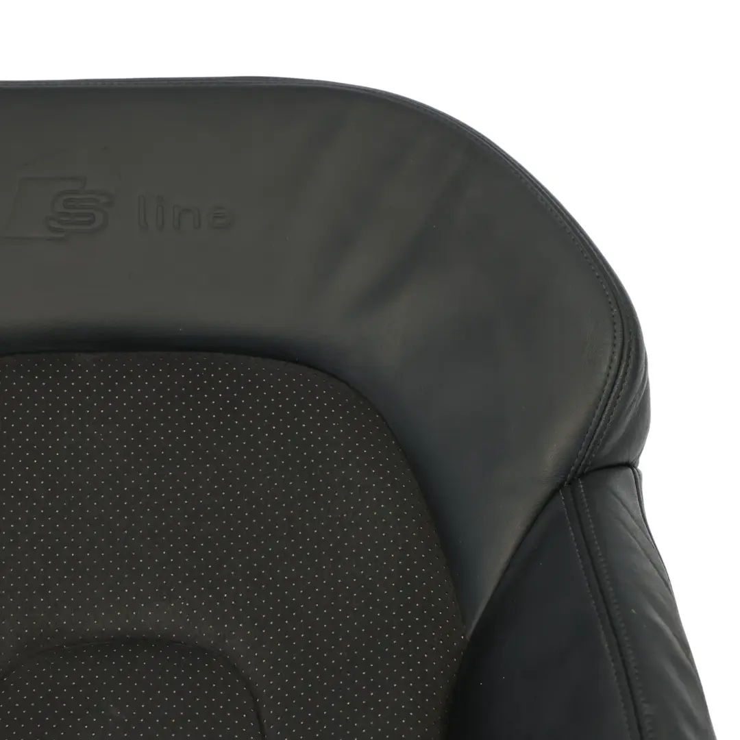 Audi A4 B8 Avant S-Line Front Backrest Seat Back Rest Alcantara Black Right O/S - SKU 8K0881806AA - Part number 8K0881806AA