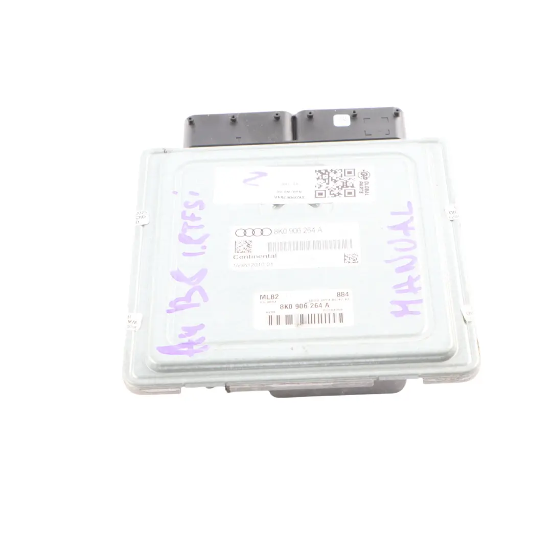 8K A5 8T 1.8 TFSI CJEB Engine Control Unit ECU Manual to Audi A4 B8 with Part number 8K0906264A Audi A4 B8 8K A5 8T 1.8 TFSI CJEB Engine Control Unit ECU Manual - SKU 8K0906264A - Part number 8K0906264A