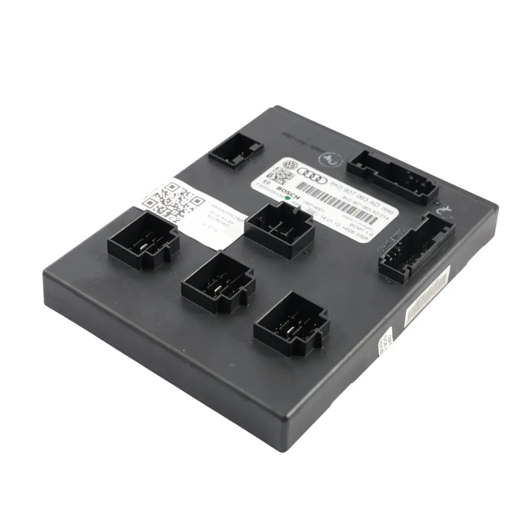 Modulo Unità Comfort Controllo Carrozzeria BCM per Audi A4 B8 con numero di parte 8K0907063AD Audi A4 B8 Modulo Unità Comfort Controllo Carrozzeria BCM - SKU 8K0907063AD - Numero di parte 8K0907063AD