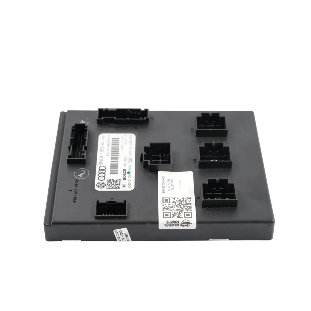 Module De Commande De Confort Unité De Confort BCM pour Audi A4 B8 à propos du numéro de pièce 8K0907063AD Audi A4 B8 Module De Commande De Confort Unité De Confort BCM - SKU 8K0907063AD - Numéro de pièce 8K0907063AD