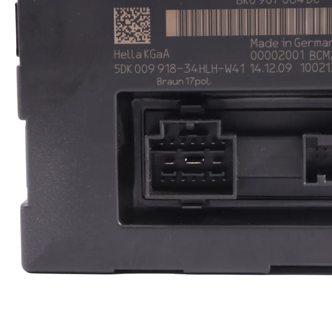 Karosserie Steuer Gerät Audi A4 B8 A5 8T BCM Komfort Steuer Gerät für mit Teilenummer 8K0907064DC Karosserie Steuer Gerät Audi A4 B8 A5 8T BCM Komfort Steuer Gerät - SKU 8K0907064DC - Teilenummer 8K0907064DC