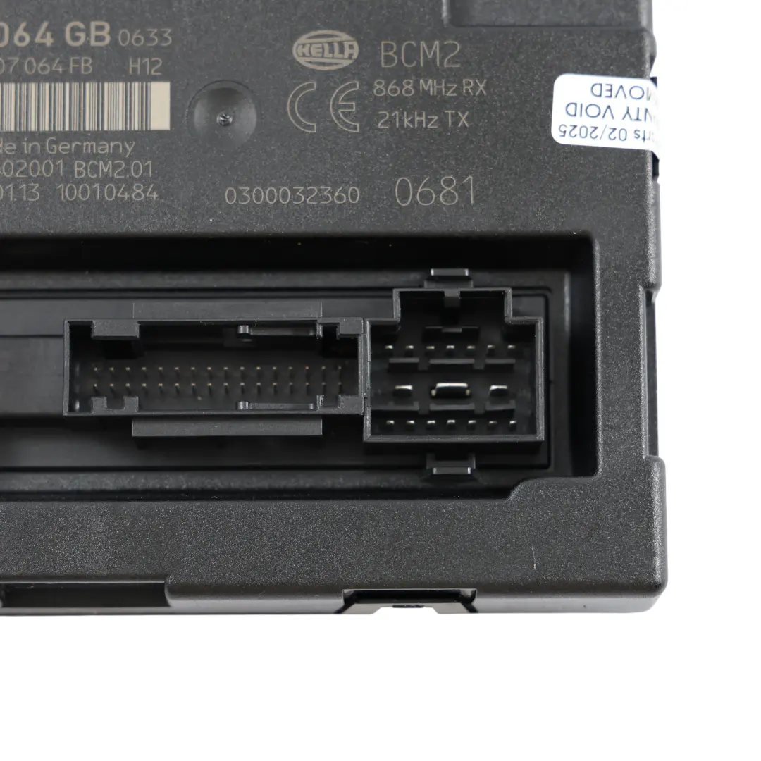 Audi A5 8T ECU Body Control Module - SKU 8K0907064GB - Part number 8K0907064GB