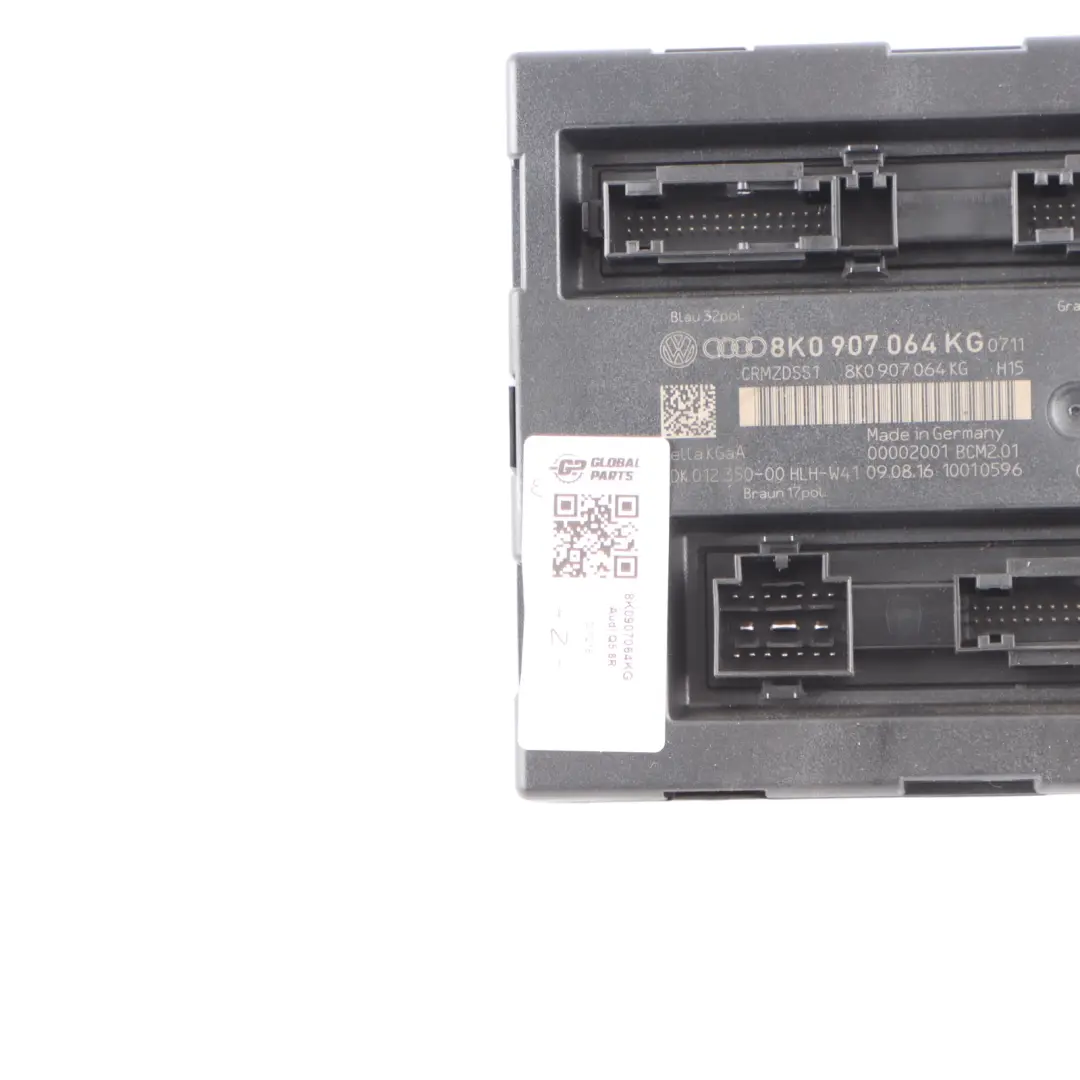 Modulo Di Controllo Del Corpo Unità Di Controllo ECU per Audi Q5 8R con numero di parte 8K0907064KG Audi Q5 8R Modulo Di Controllo Del Corpo Unità Di Controllo ECU - SKU 8K0907064KG - Numero di parte 8K0907064KG
