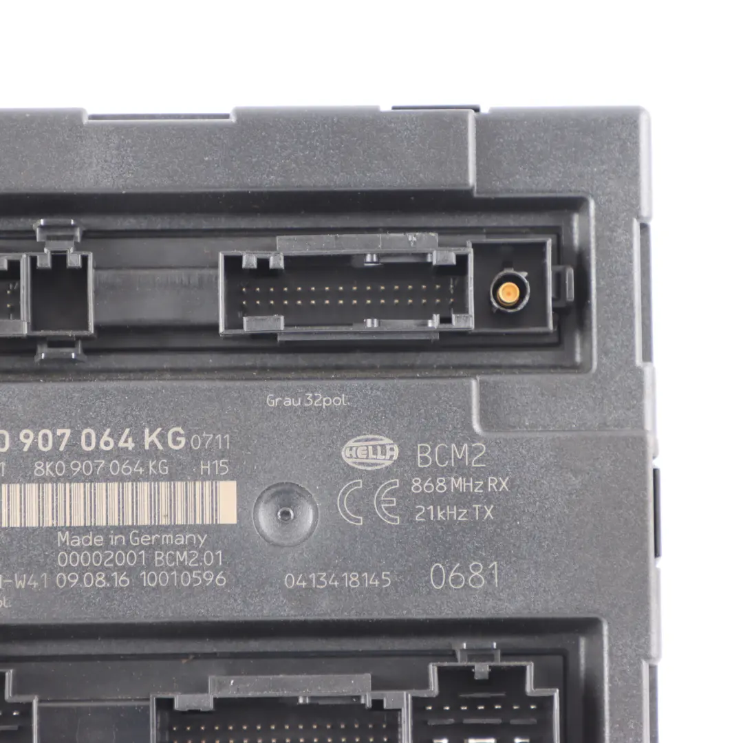 Modulo Di Controllo Del Corpo Unità Di Controllo ECU per Audi Q5 8R con numero di parte 8K0907064KG Audi Q5 8R Modulo Di Controllo Del Corpo Unità Di Controllo ECU - SKU 8K0907064KG - Numero di parte 8K0907064KG