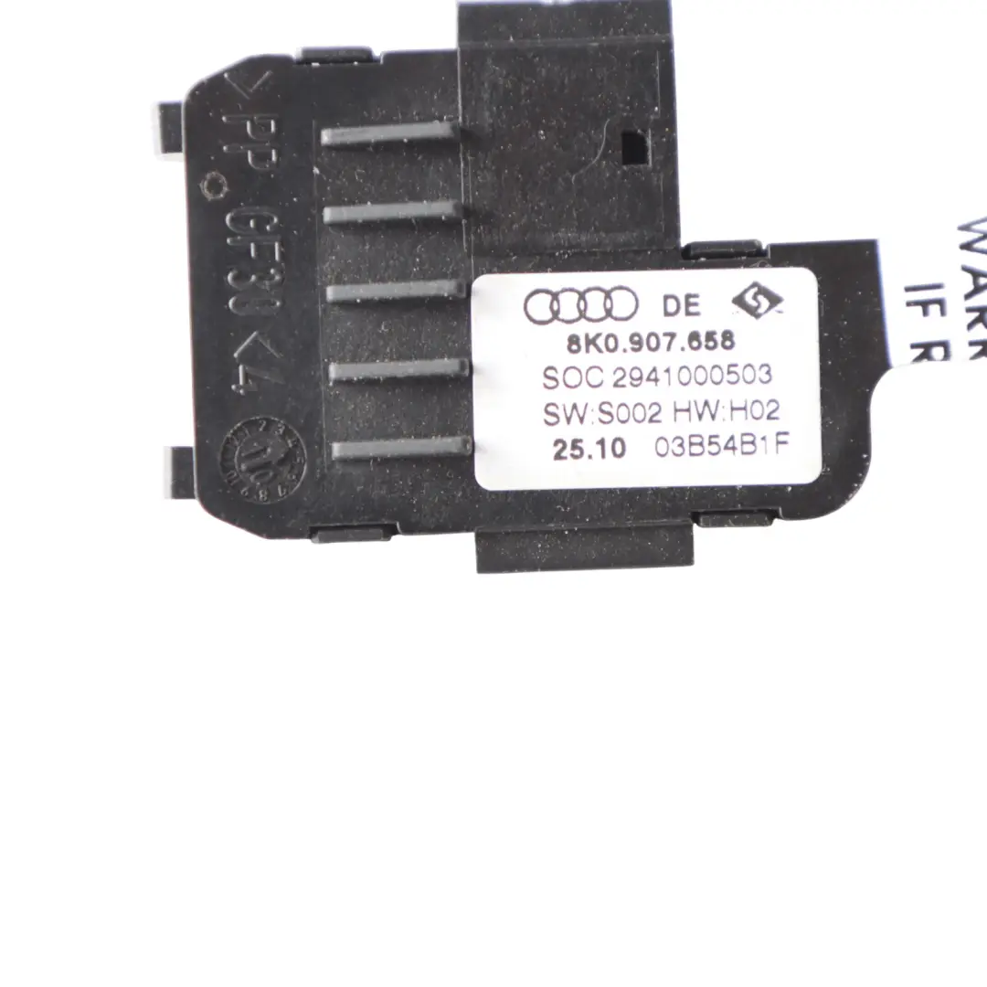 Capteur Qualité Air Climatisation pour Audi A4 B8 à propos du numéro de pièce 8K0907658 Audi A4 B8 Capteur Qualité Air Climatisation - SKU 8K0907658 - Numéro de pièce 8K0907658