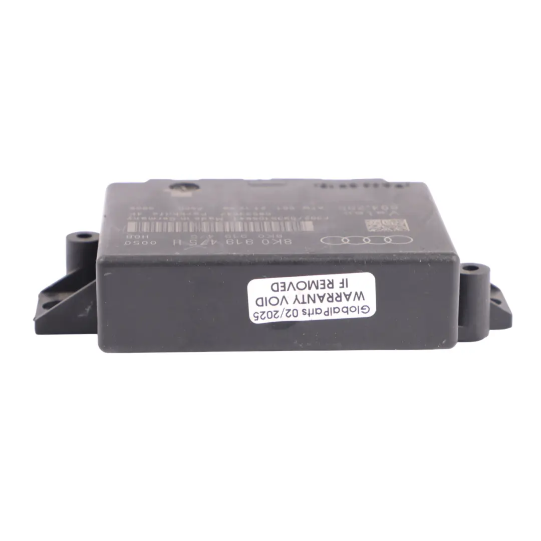 Module Contrôle Distance Stationnement ECU Pour Audi A4 B8 A5 8T pour à propos du numéro de pièce 8K0919475H Module Contrôle Distance Stationnement ECU Pour Audi A4 B8 A5 8T - SKU 8K0919475H - Numéro de pièce 8K0919475H