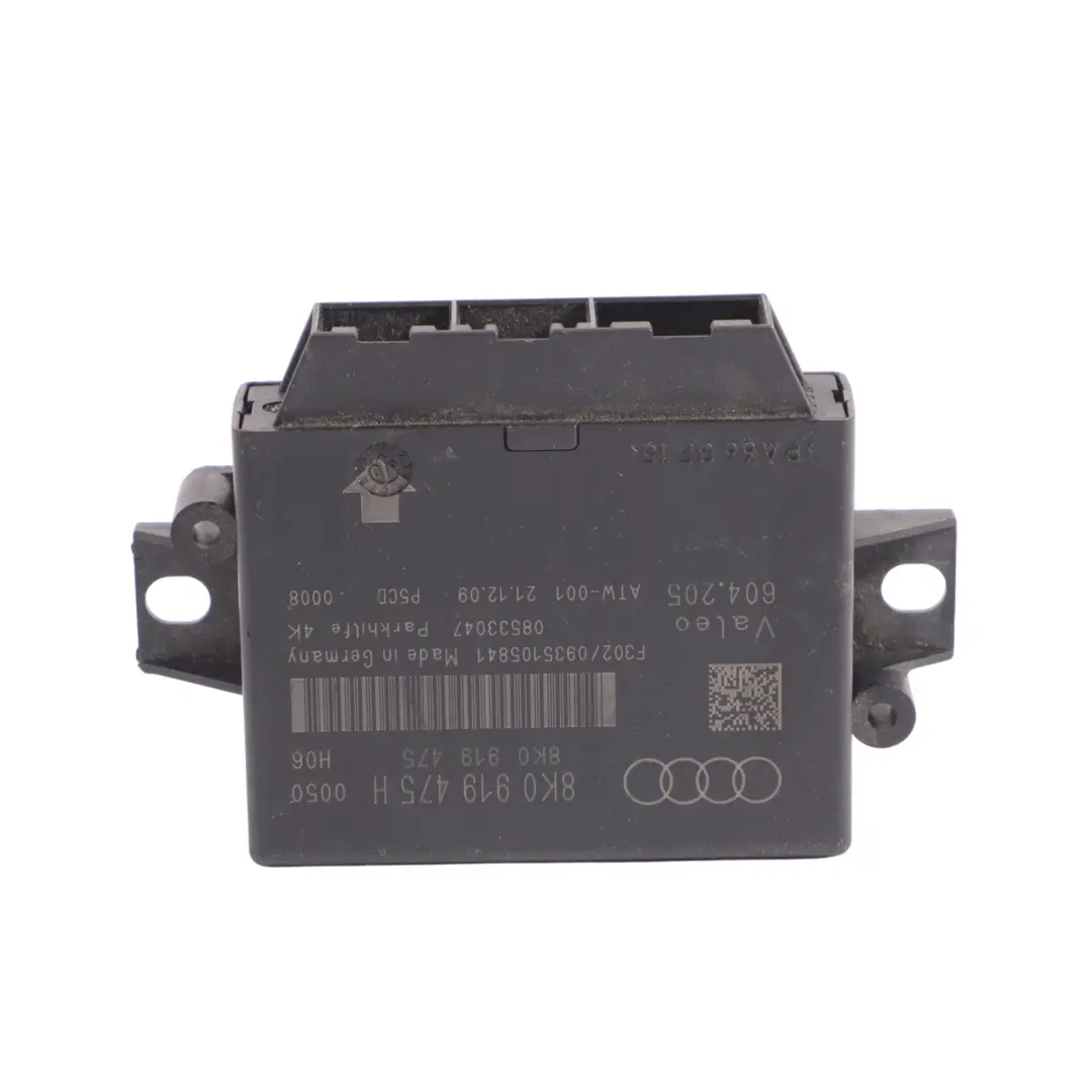 Audi A4 B8 A5 8T Módulo De Control De Distancia De Aparcamiento ECU - SKU 8K0919475H - Número de pieza 8K0919475H