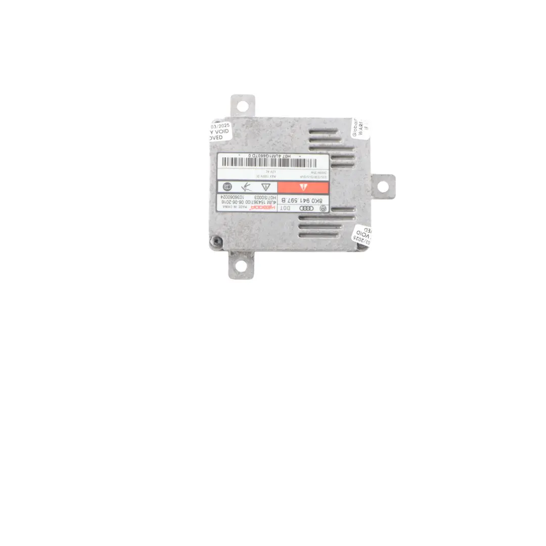 Audi A5 8T Moduł Sterujący Reflektorami Ksenonowymi ECU - SKU 8K0941597B-1 - Numer Części 8K0941597B