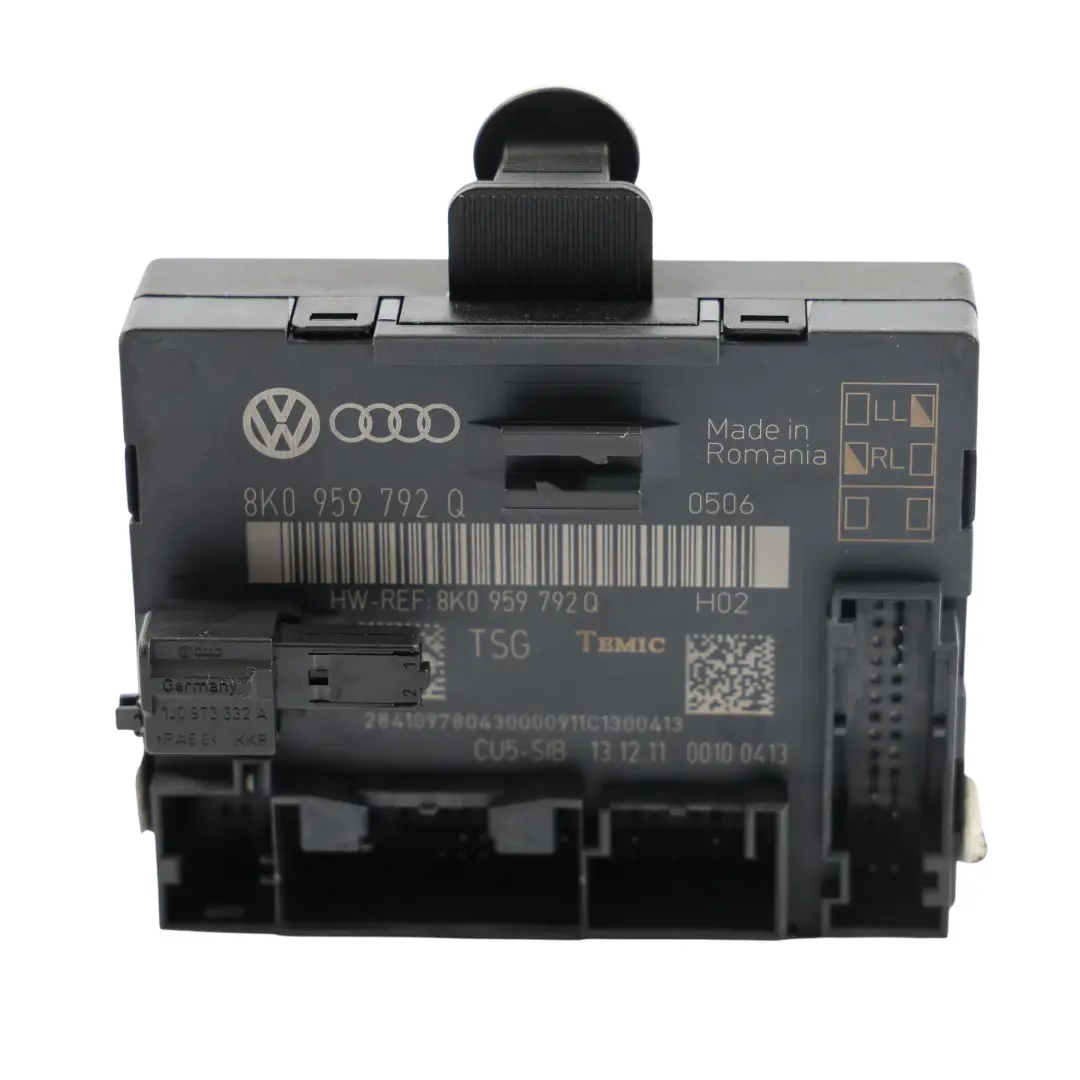 Audi A4 B8 Allroad ECU Moduł Sterujący Nadwozia - SKU 8K0959792Q - Numer Części 8K0959792Q