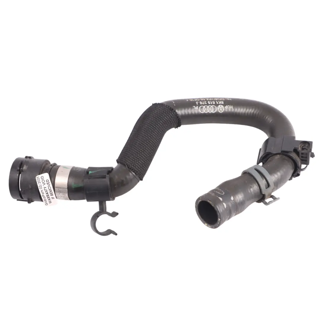 Audi A5 8T 2.0 TFSI Water Hose Cooling Coolant Radiator Pipe Line - SKU 8K1819376J - Part number 8K1819376J