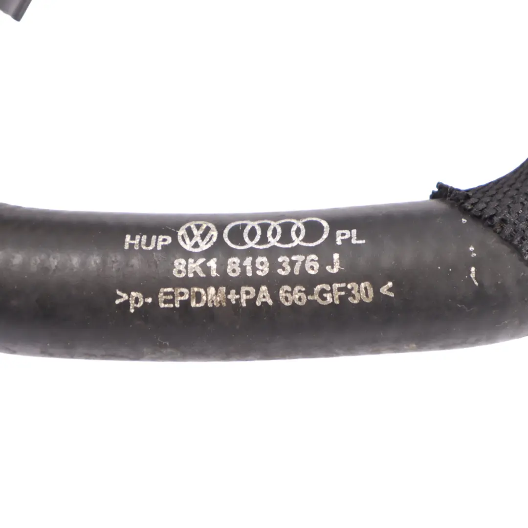 Audi A5 8T 2.0 TFSI Przewód Wąż Rura Płynu Chłodzącego - SKU 8K1819376J - Numer Części 8K1819376J