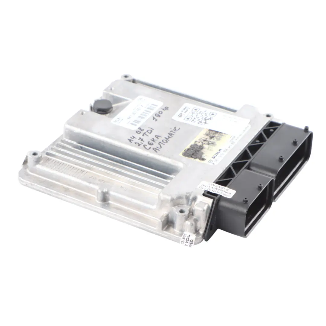 Audi A4 B8 8K A5 8T 2.7 TDI 190HP CGKA Engine Control ECU Automatic - SKU 8K1907401K - Part number 8K1907401K