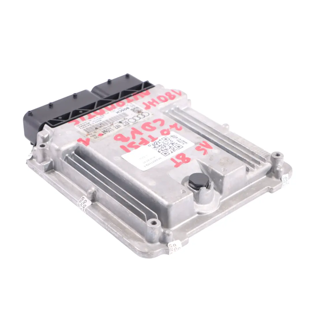 Audi A5 8T 2.0 TFSI CDNB 180HP Motor ECU Kit 2 Schlüssel + Zündung - SKU 8K2907115Q-1 - Teilenummer 8K2907115Q