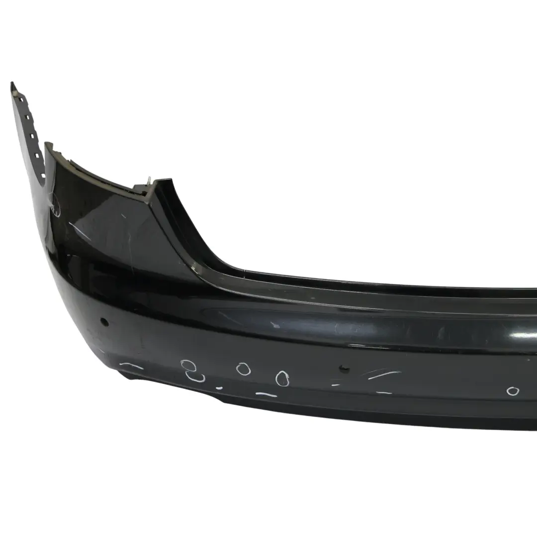 Audi A4 B8 Rear Bumper Trim Panel Covering Phantom Black - LZ9Y - SKU 8K5807067A-PHB - Part number 8K5807067A