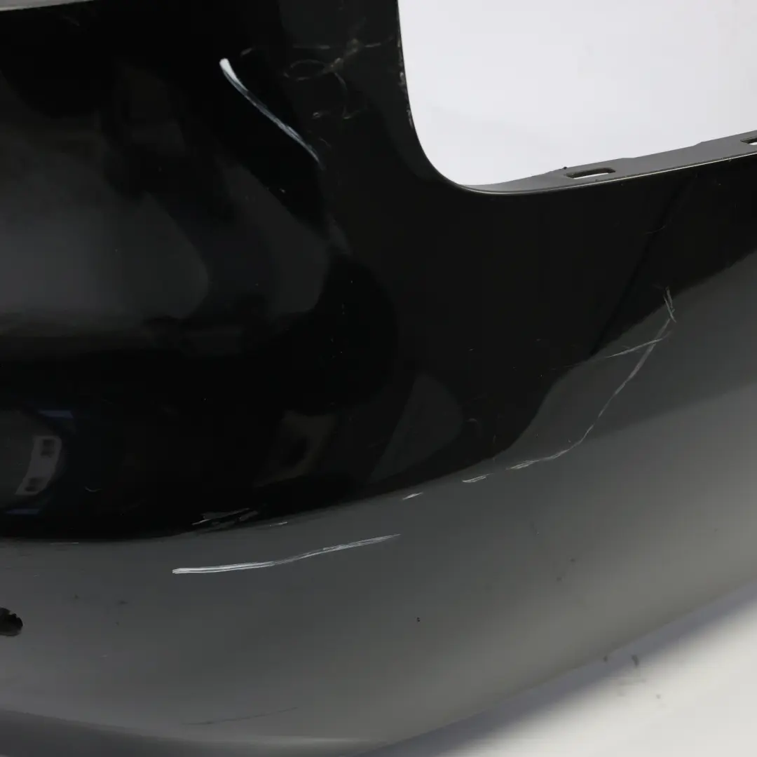 Bumper Trim Panel Covering Phantom Black - LZ9Y to Audi A4 B8 Rear with Part number 8K5807067A Audi A4 B8 Rear Bumper Trim Panel Covering Phantom Black - LZ9Y - SKU 8K5807067A-PHB - Part number 8K5807067A