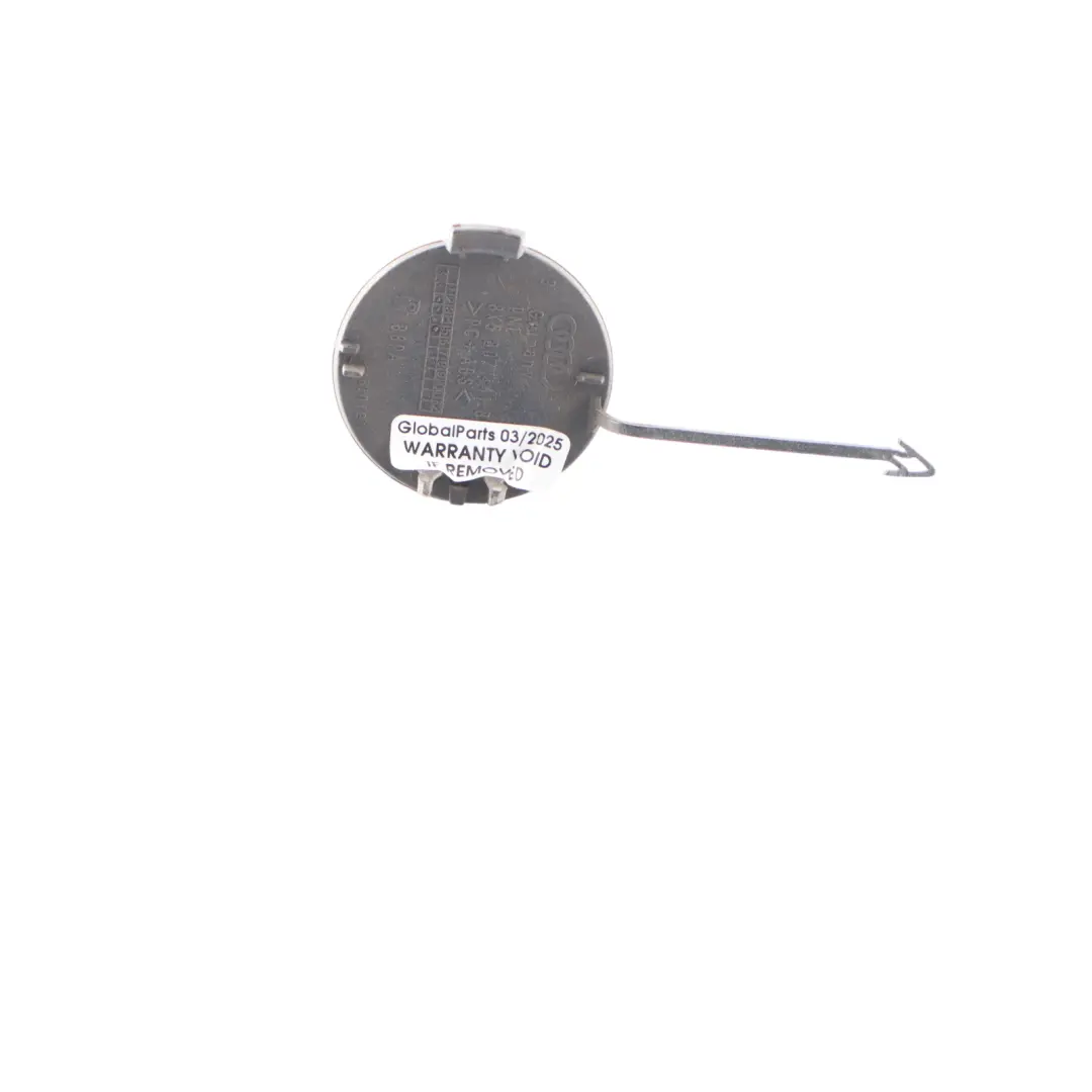 Coperchio Gancio Traino Paraurti Posteriore Argento Z7G per Audi A4 B8 con numero di parte 8K5807441B Audi A4 B8 Coperchio Gancio Traino Paraurti Posteriore Argento Z7G - SKU 8K5807441B-FSI - Numero di parte 8K5807441B