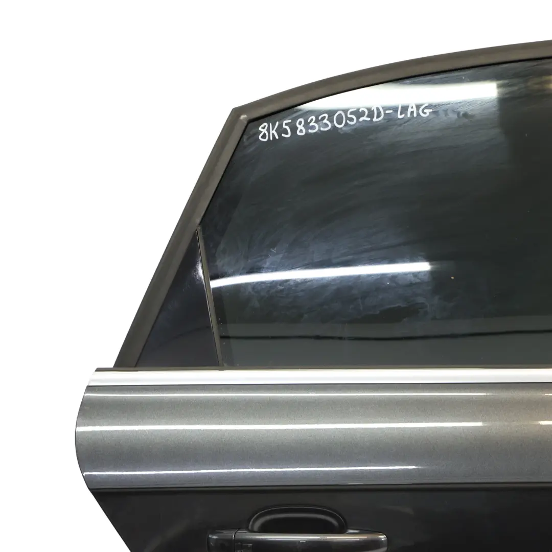 Audi A4 A8 Limousine Rear Door Right O/S Lava Grey Pearl Effect - Z7L - SKU 8K5833052D-LAG - Part number 8K5833052D