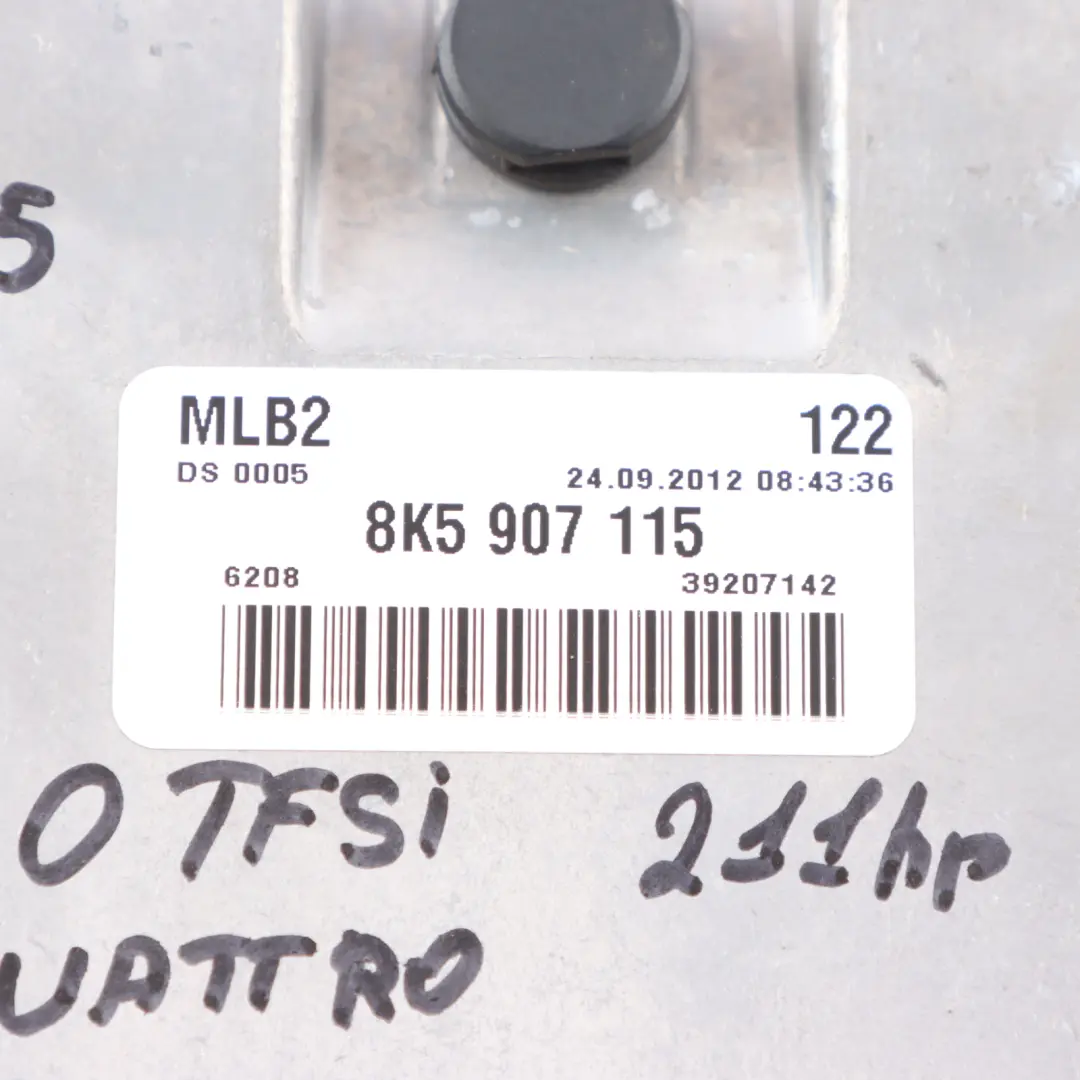 Audi A4 B8 A5 8T 2.0 TFSI CDNC Quattro 211HP Engine Control Unit ECU - SKU 8K5907115 - Part number 8K5907115