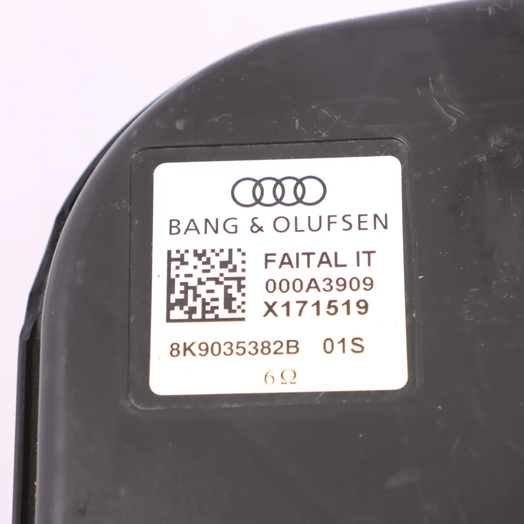 Haut Parleur Arrière Soobwoofer basses Bang Olufsen pour Audi A4 B8 A5 8T à propos du numéro de pièce 8K9035382B Audi A4 B8 A5 8T Haut Parleur Arrière Soobwoofer basses Bang Olufsen - SKU 8K9035382B - Numéro de pièce 8K9035382B