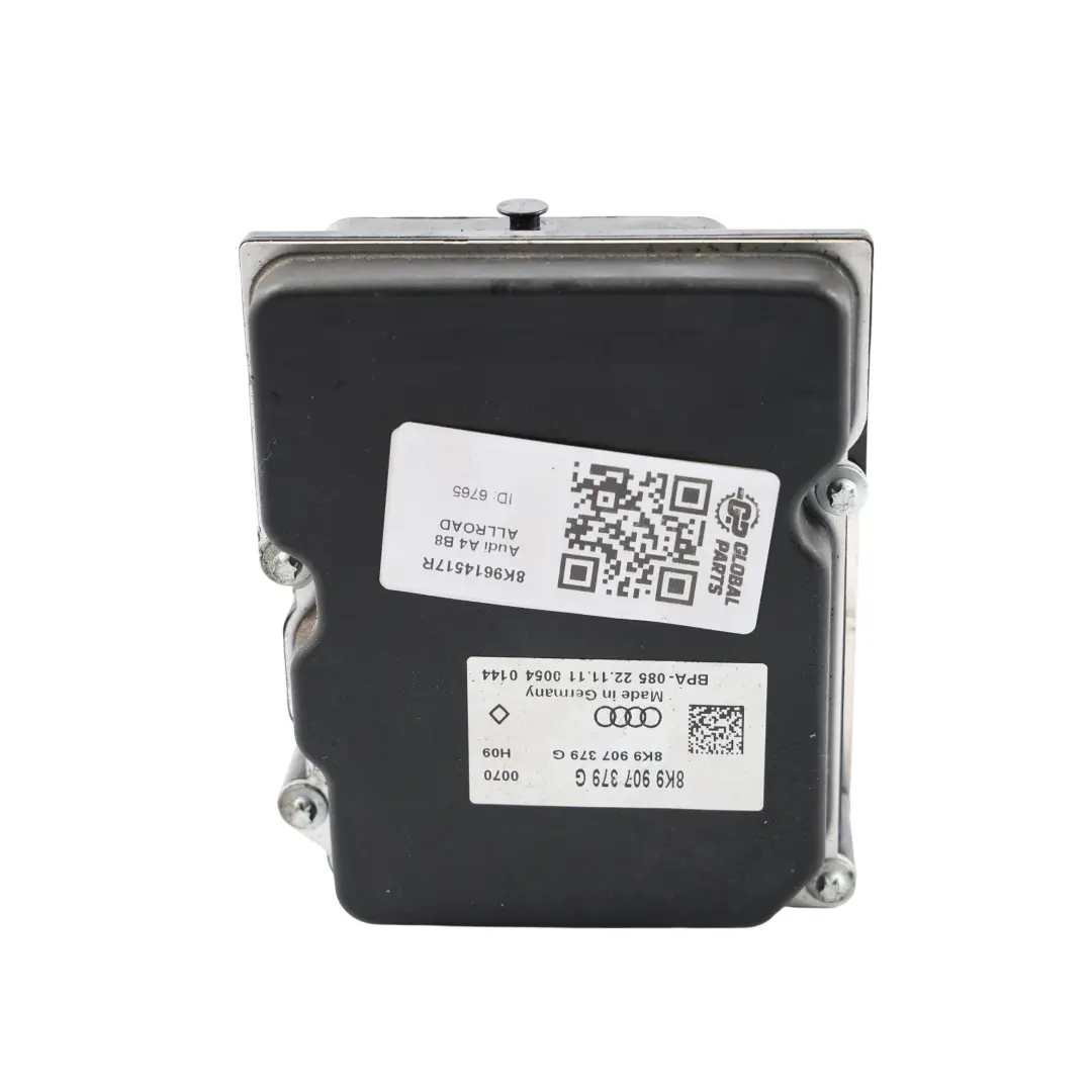 Module Commande Pompe De Frein Hydraulique ABS 8K9907379G pour Audi A4 B8 à propos du numéro de pièce 8K9614517R Audi A4 B8 Module Commande Pompe De Frein Hydraulique ABS 8K9907379G - SKU 8K9614517R - Numéro de pièce 8K9614517R