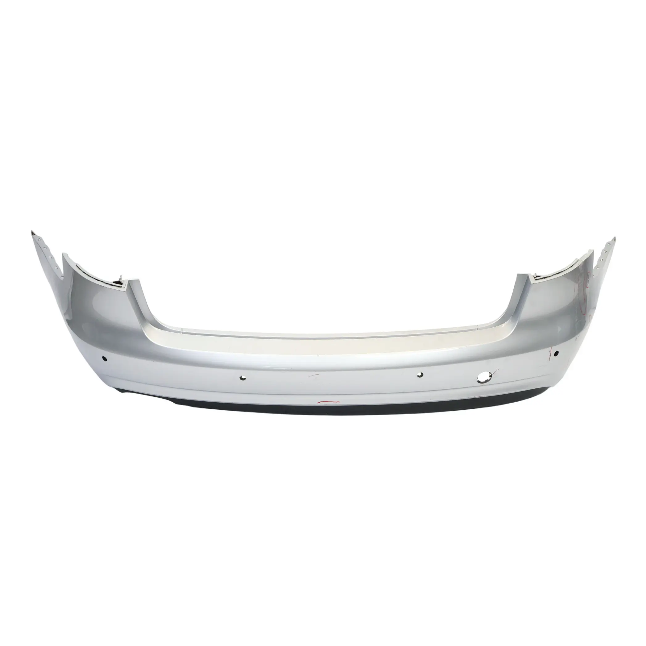 Audi A4 B8 Avant Rear Bumper Trim Panel Cover Foil Silver Metallic - Z7G