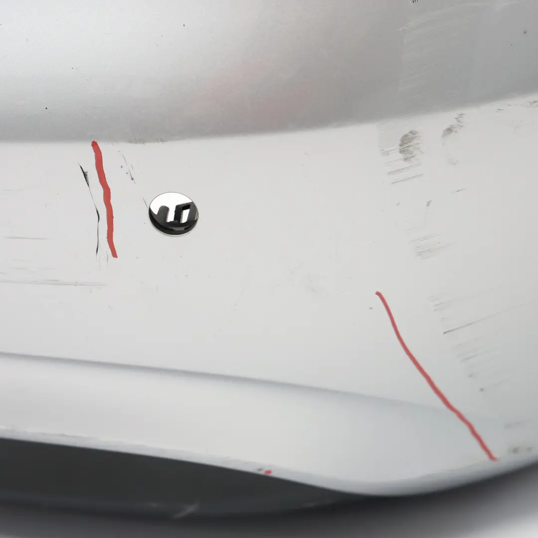 Bumper Trim Panel Cover Foil Silver Metallic - Z7G to Audi A4 B8 Avant Rear with Part number 8K9807067A Audi A4 B8 Avant Rear Bumper Trim Panel Cover Foil Silver Metallic - Z7G - SKU 8K9807067A-FSI - Part number 8K9807067A