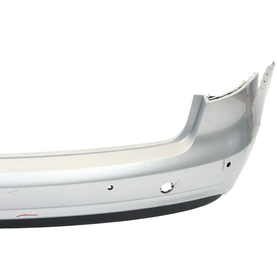 Bumper Trim Panel Cover Foil Silver Metallic - Z7G to Audi A4 B8 Avant Rear with Part number 8K9807067A Audi A4 B8 Avant Rear Bumper Trim Panel Cover Foil Silver Metallic - Z7G - SKU 8K9807067A-FSI - Part number 8K9807067A