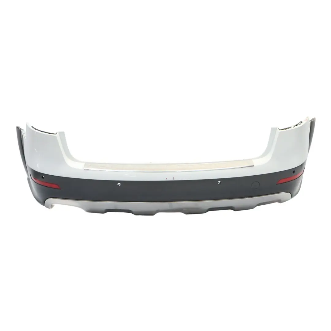 Bumper Trim Panel Cover Ibis White - Y9C to Audi A4 B8 Avant Allroad Rear with Part number 8K9807511F Audi A4 B8 Avant Allroad Rear Bumper Trim Panel Cover Ibis White - Y9C - SKU 8K9807511F-IWH - Part number 8K9807511F