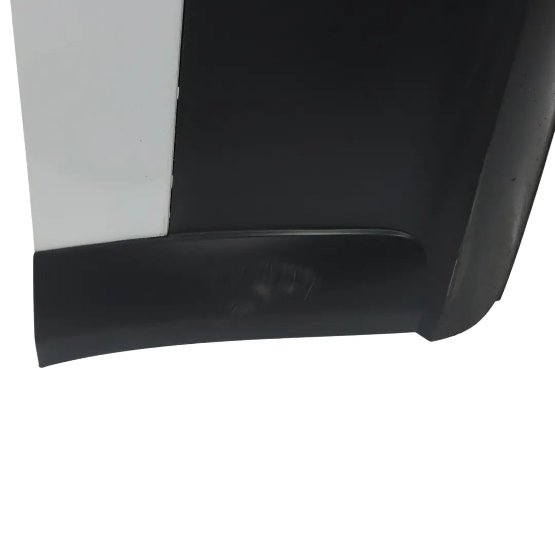 Bumper Trim Panel Cover Ibis White - Y9C to Audi A4 B8 Avant Allroad Rear with Part number 8K9807511F Audi A4 B8 Avant Allroad Rear Bumper Trim Panel Cover Ibis White - Y9C - SKU 8K9807511F-IWH - Part number 8K9807511F