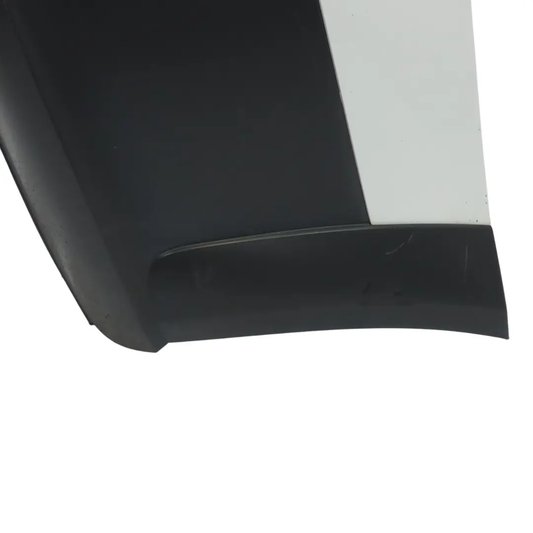 Bumper Trim Panel Cover Ibis White - Y9C to Audi A4 B8 Avant Allroad Rear with Part number 8K9807511F Audi A4 B8 Avant Allroad Rear Bumper Trim Panel Cover Ibis White - Y9C - SKU 8K9807511F-IWH - Part number 8K9807511F