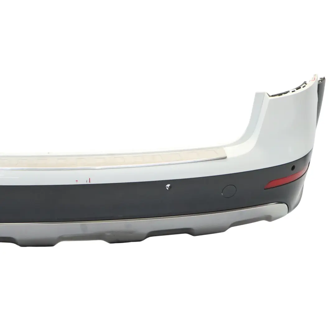 Bumper Trim Panel Cover Ibis White - Y9C to Audi A4 B8 Avant Allroad Rear with Part number 8K9807511F Audi A4 B8 Avant Allroad Rear Bumper Trim Panel Cover Ibis White - Y9C - SKU 8K9807511F-IWH - Part number 8K9807511F