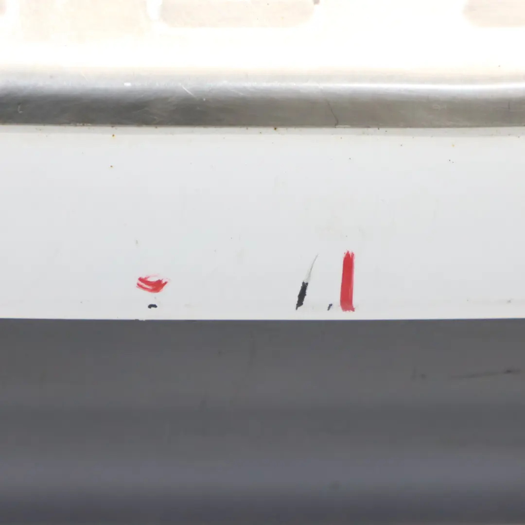Audi A4 B8 Avant Allroad Rear Bumper Trim Panel Cover Ibis White - Y9C - SKU 8K9807511F-IWH - Part number 8K9807511F