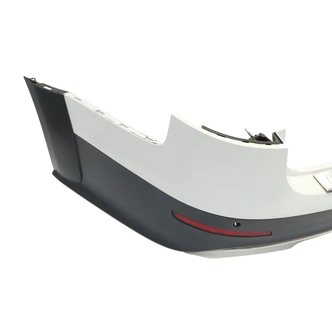 Audi A4 B8 Avant Allroad Rear Bumper Trim Panel Cover Ibis White - Y9C - SKU 8K9807511F-IWH - Part number 8K9807511F
