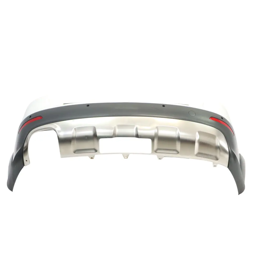 Audi A4 B8 Avant Allroad Rear Bumper Trim Panel Cover Ibis White - Y9C - SKU 8K9807511F-IWH - Part number 8K9807511F