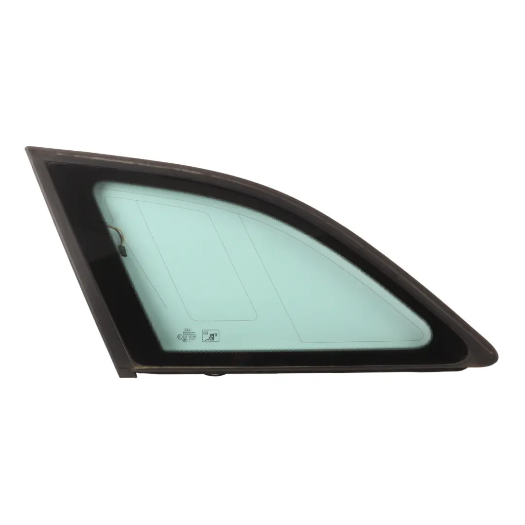 Audi A4 B8 Quarter Side Window Glass Green Rear Left N/S AS2 - SKU 8K9845299M - Part number 8K9845299M