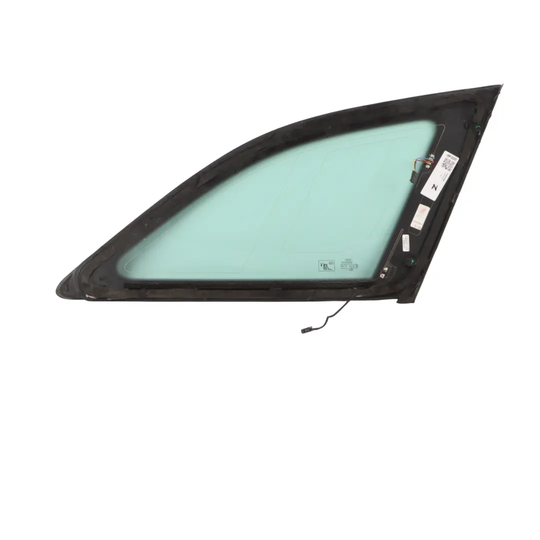 Audi A4 B8 Quarter Side Window Glass Green Rear Left N/S AS2 - SKU 8K9845299M - Part number 8K9845299M
