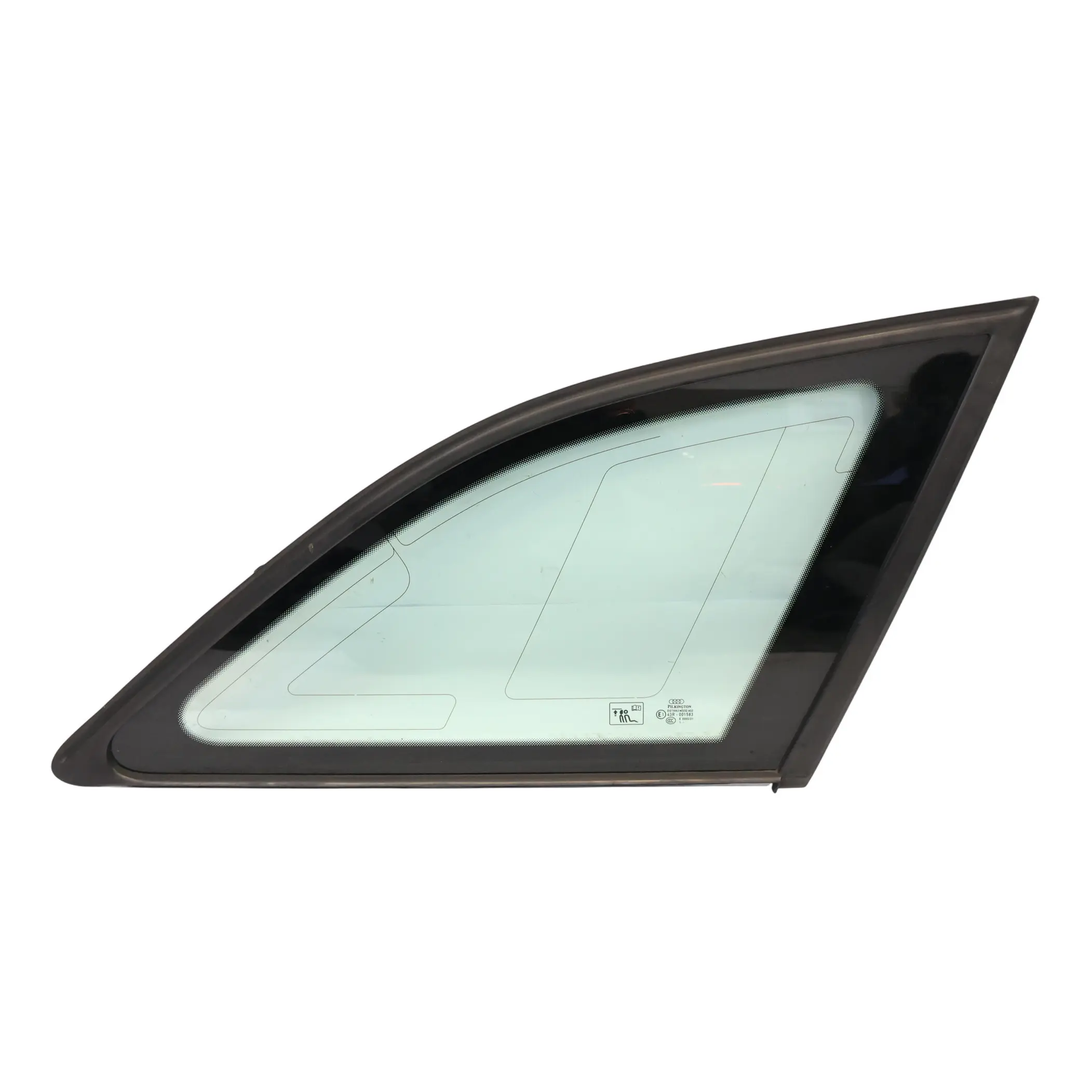 Audi A4 B8 Avant Rear Fixed Window Glass Glazing AS2 Right O/S 8K9845300N