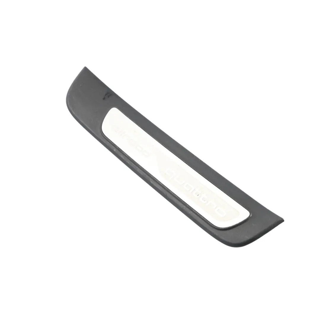 Puerta Trasera Derecha Entrada Tira Placa Allroad Quattro para Audi A4 B8 Avant con número de pieza 8K9853376 Audi A4 B8 Avant Puerta Trasera Derecha Entrada Tira Placa Allroad Quattro - SKU 8K9853376 - Número de pieza 8K9853376